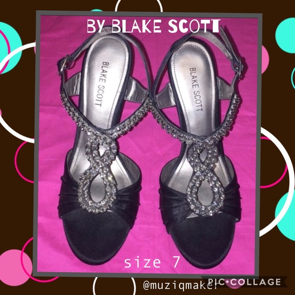 Blake Scott Rhinestone High Heels